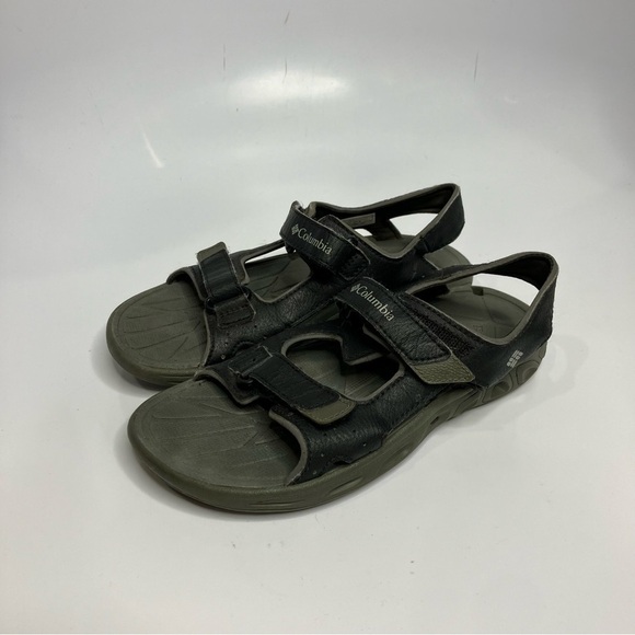 Columbia Techsun vent sandals black gray size 2 big kids - Picture 4 of 8